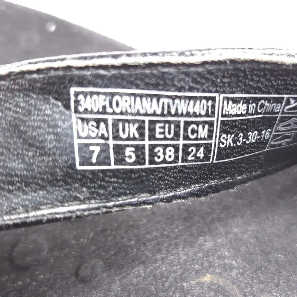 Vionic 340 Floriana Flip Flop Sandals Womens Size 7 TVW4401 Black Brown